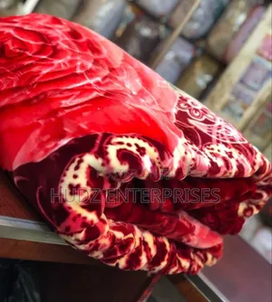 6x6 Red Home Blanket