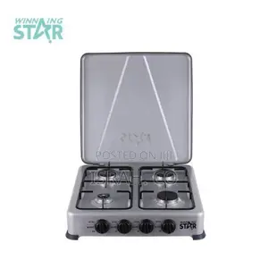 4 Burner Gas Stove Cooker Plate With Automatic Ignition