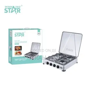 4 Burner Gas Stove Cooker Plate With Automatic Ignition