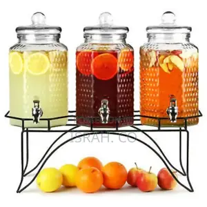 12ljug Beverage Dispensers Display With Easy Fill Spigot-