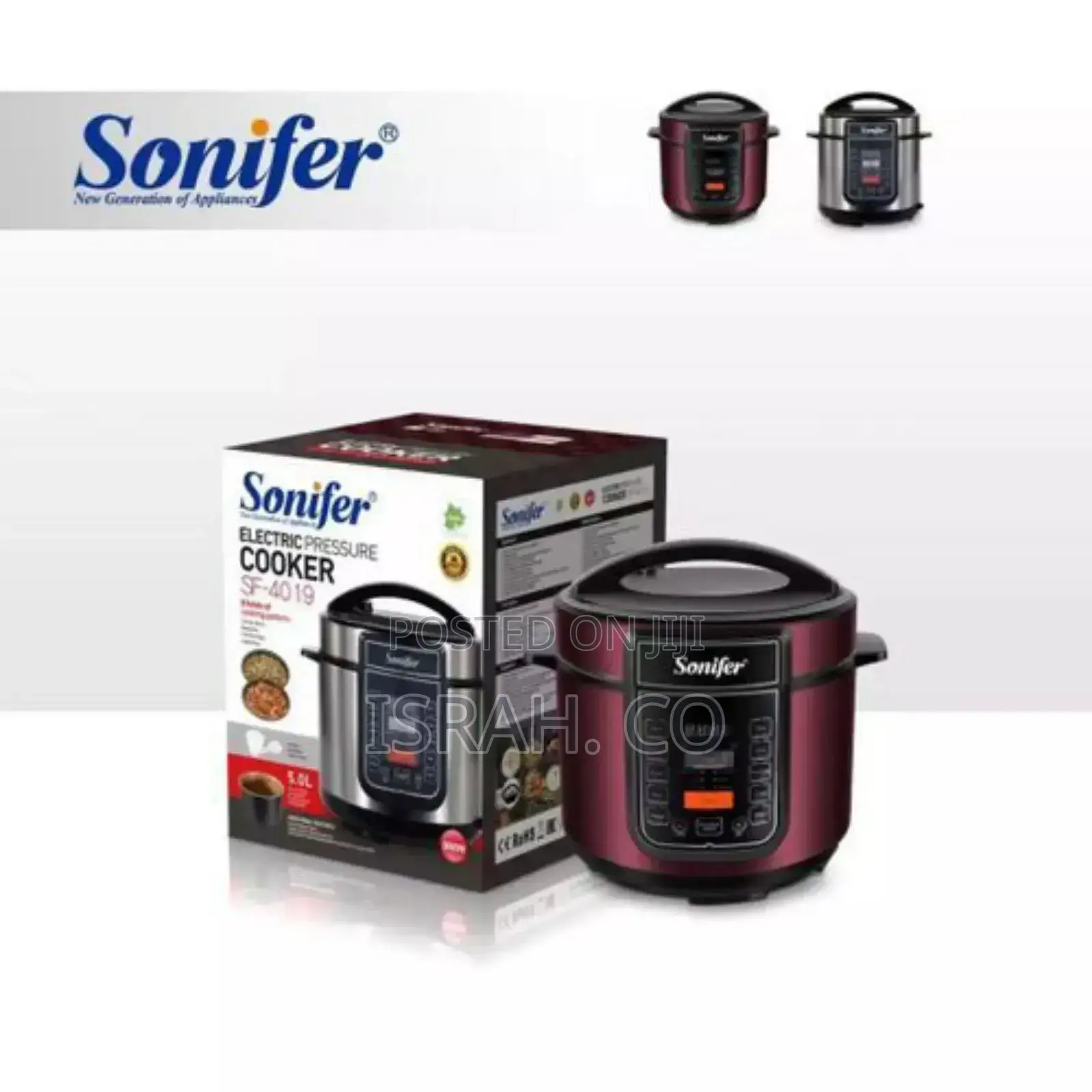 Sonifer Multi Function 5L Electric Pressure Cooker