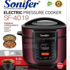 Sonifer Multi Function 5L Electric Pressure Cooker