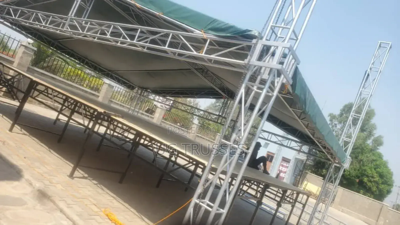 New 7mx6m Gable Roof Outdoor Stage