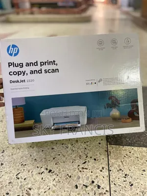 Hp Printer Plug and Print Copy and Scan Deskjet 2320