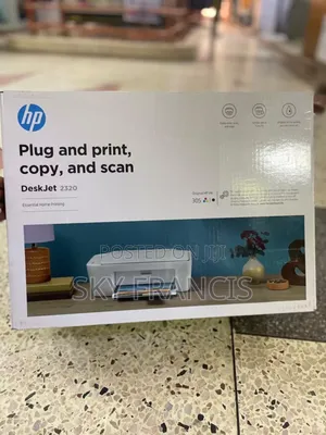Hp Printer Plug and Print Copy and Scan Deskjet 2320