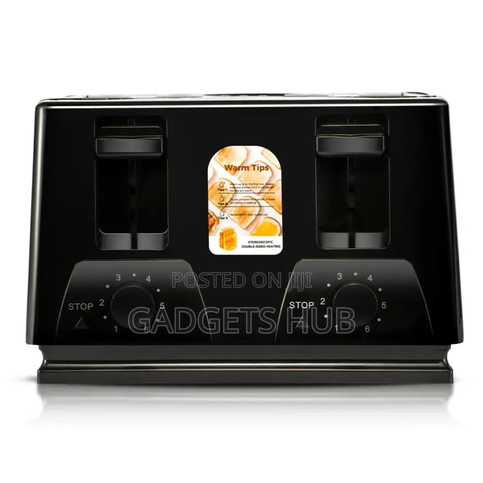RAF 4 Slices Bread Toaster Efficient 1300W Easy to Clean