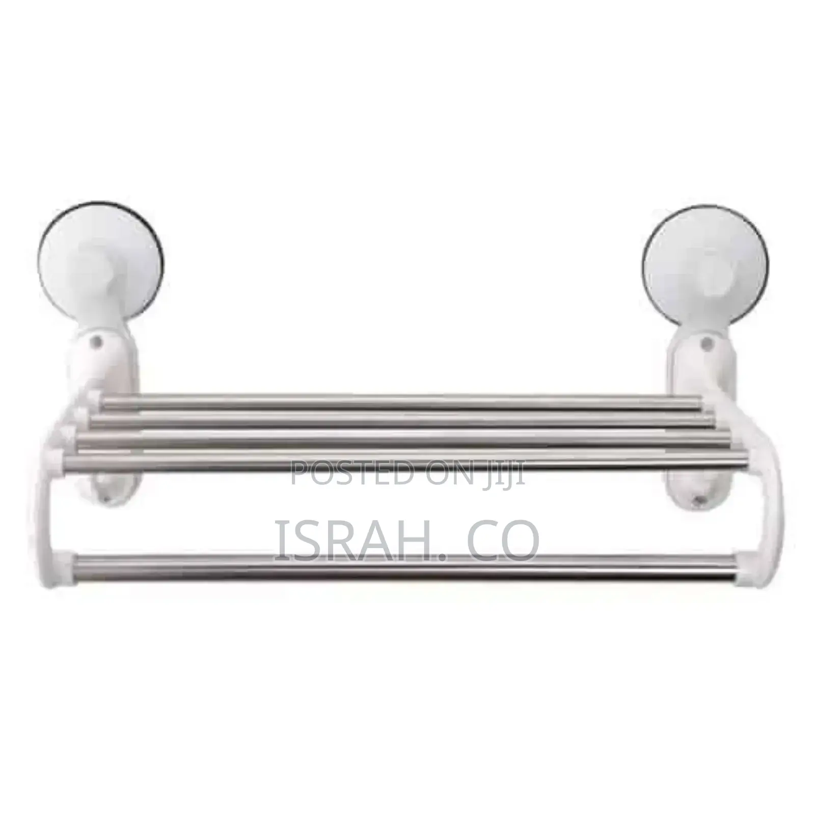 Kitchen and Bathroom Towel Rack Suction Cup 5crossbars