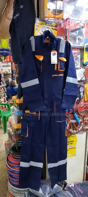 Heavy Duty Coveralls With Reflectors (American Safety)