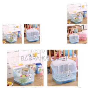 Kids Plastic Bottle Dry Rack Organizer