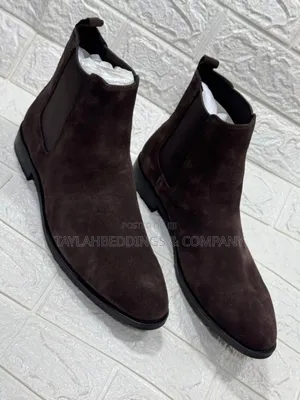 Chelsea Boots Faux Suede Leather