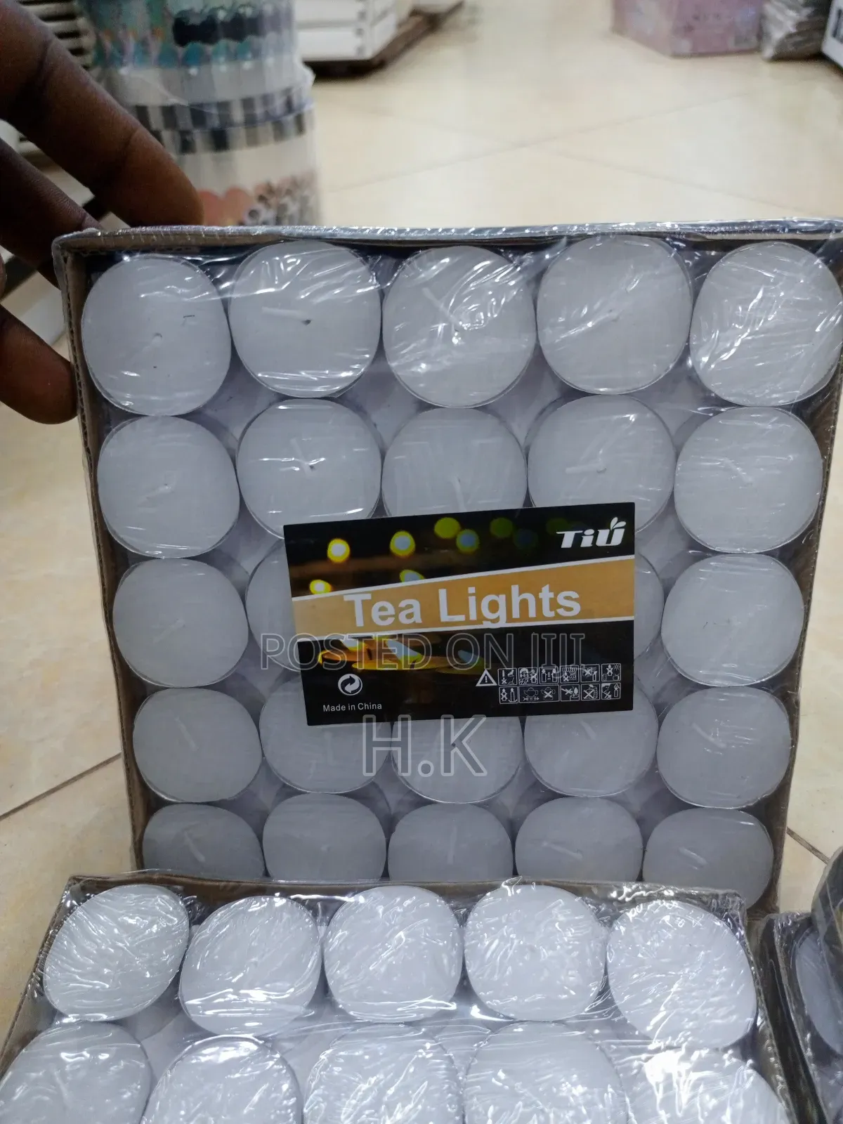 Tea Light Candles- 25pcs