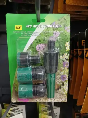 4pc 1⁄2" Watering Hose Pipe Connection Kit Heads