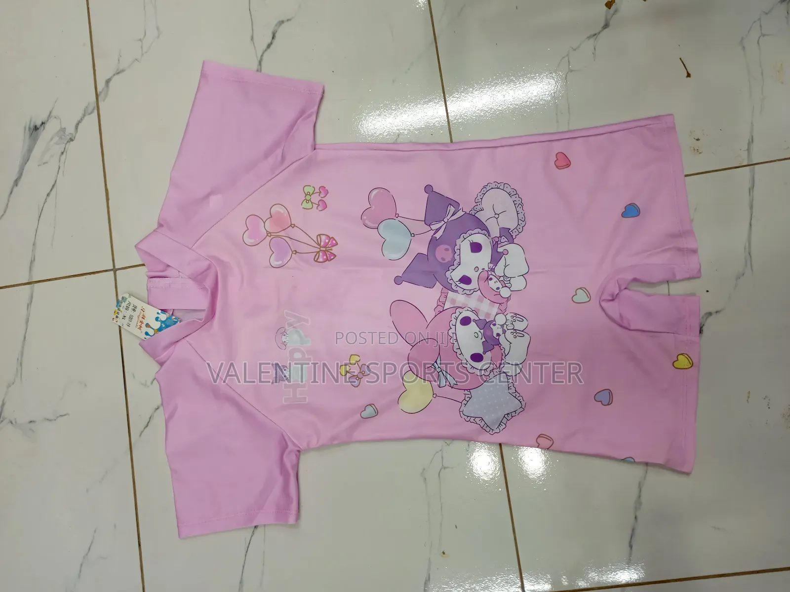 Pink Colour Swimming Custumes
