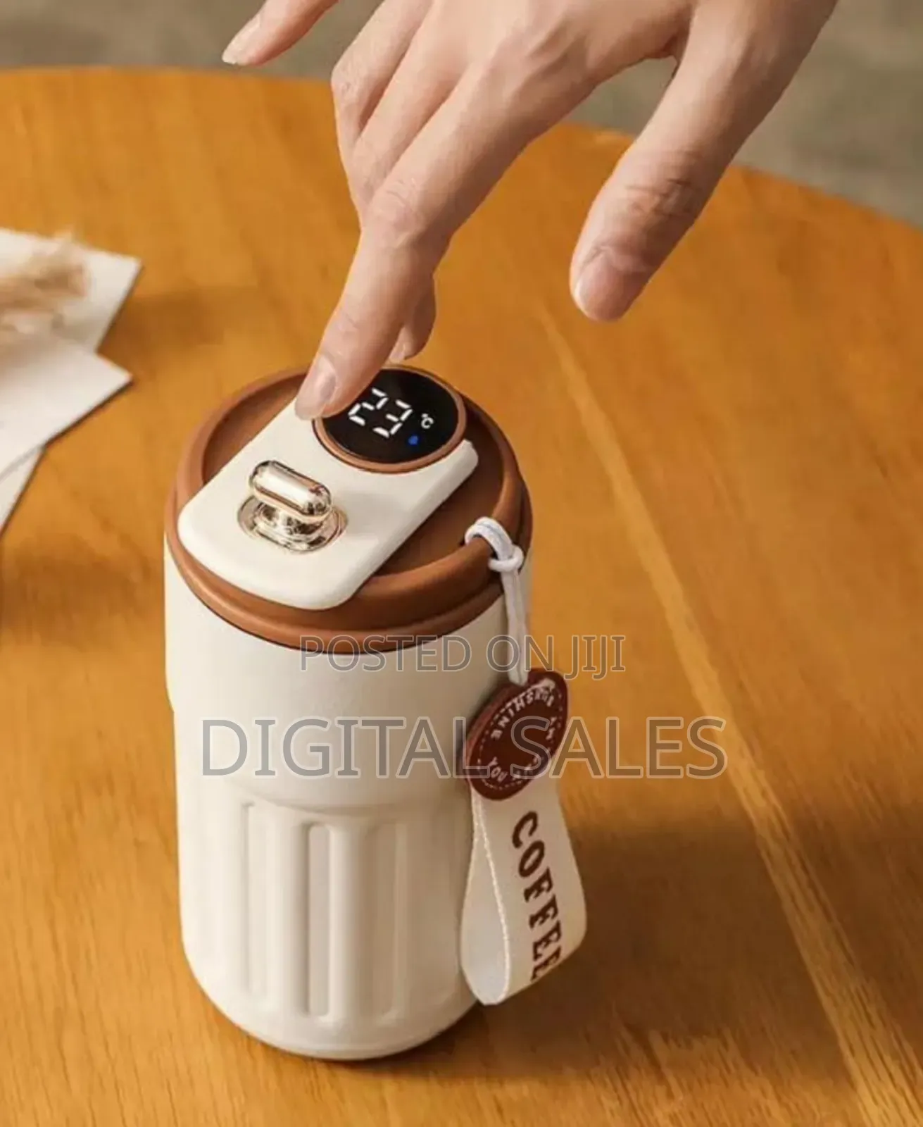 Smart Thermos Bottle Led