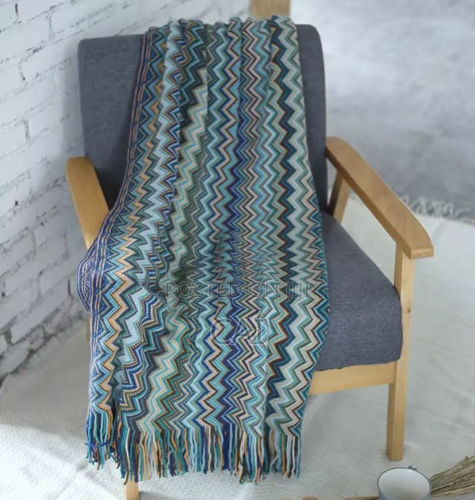 Gleek Chair Throw Blanket