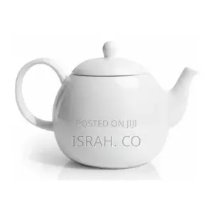 Other Round Ceramic Teapot, 0.850 Litre - White