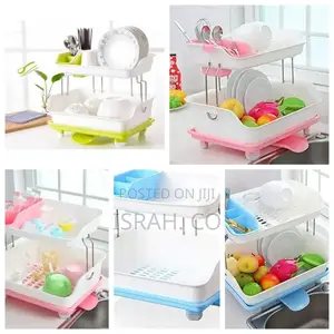 2 Layer Kitchen Dish Rack