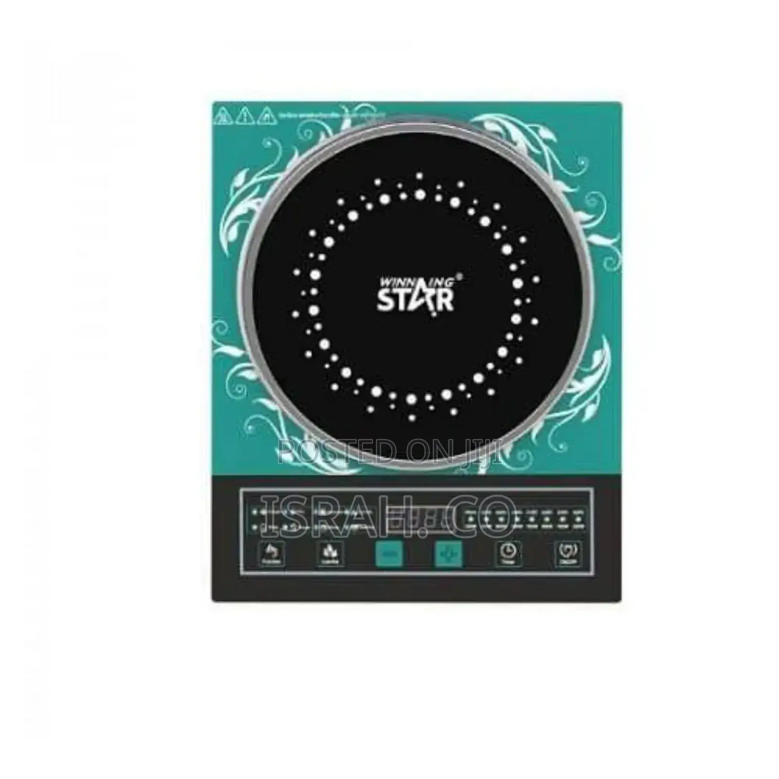 Crystal High Temperature Resistant Portable Induction