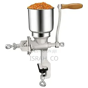 Cast Iron Manual Grain /Corn Grinder/Mill-Silver