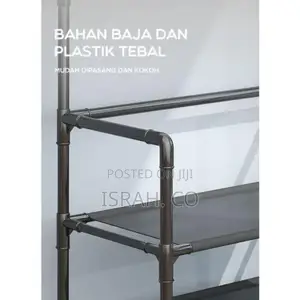 Multi-Functional Hat Coat Stand With 5 Tier Shoe Rack