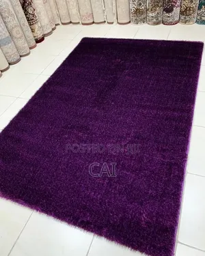 Purple Shaggy Carpet