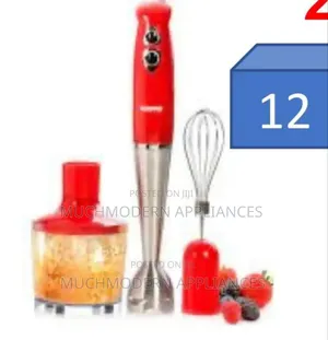 Geepas GHB 6136 3in1 Multi Hand Blender /860ml/400w