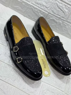 John Foster Black Rhinestones With Top Buckle