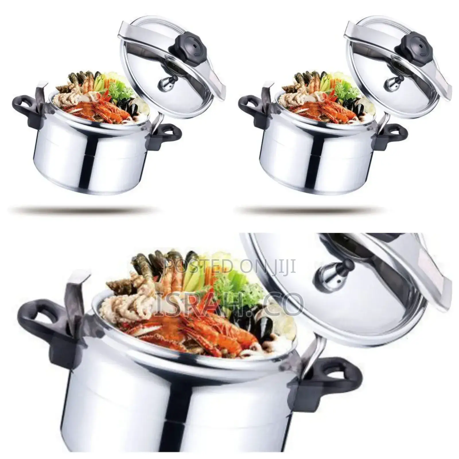 Regina 15L Stainless Steel Pressure Cooker Saucepan Pot