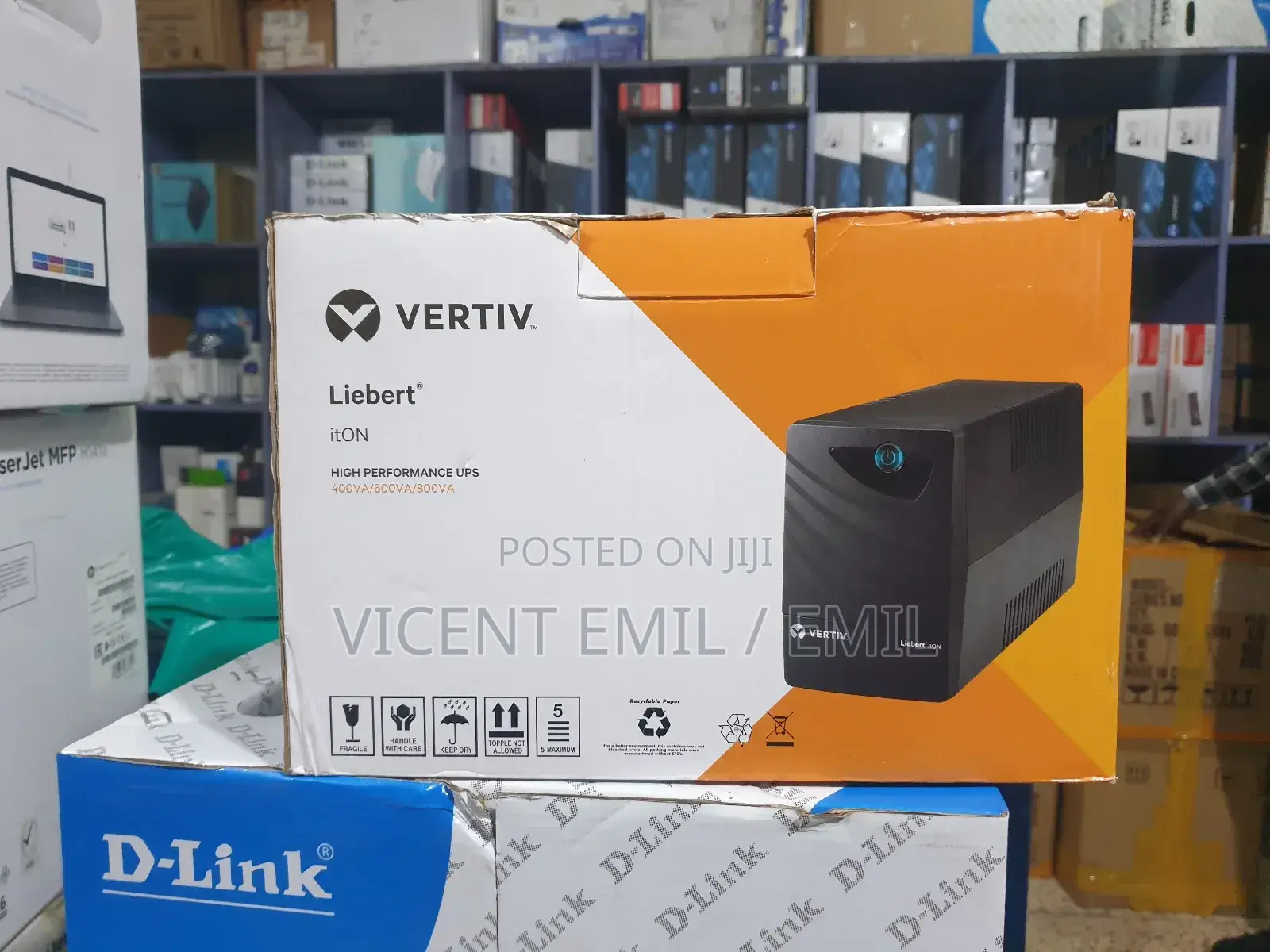 UPS Vertiv 600va 230V Uninterrupted Power Supply
