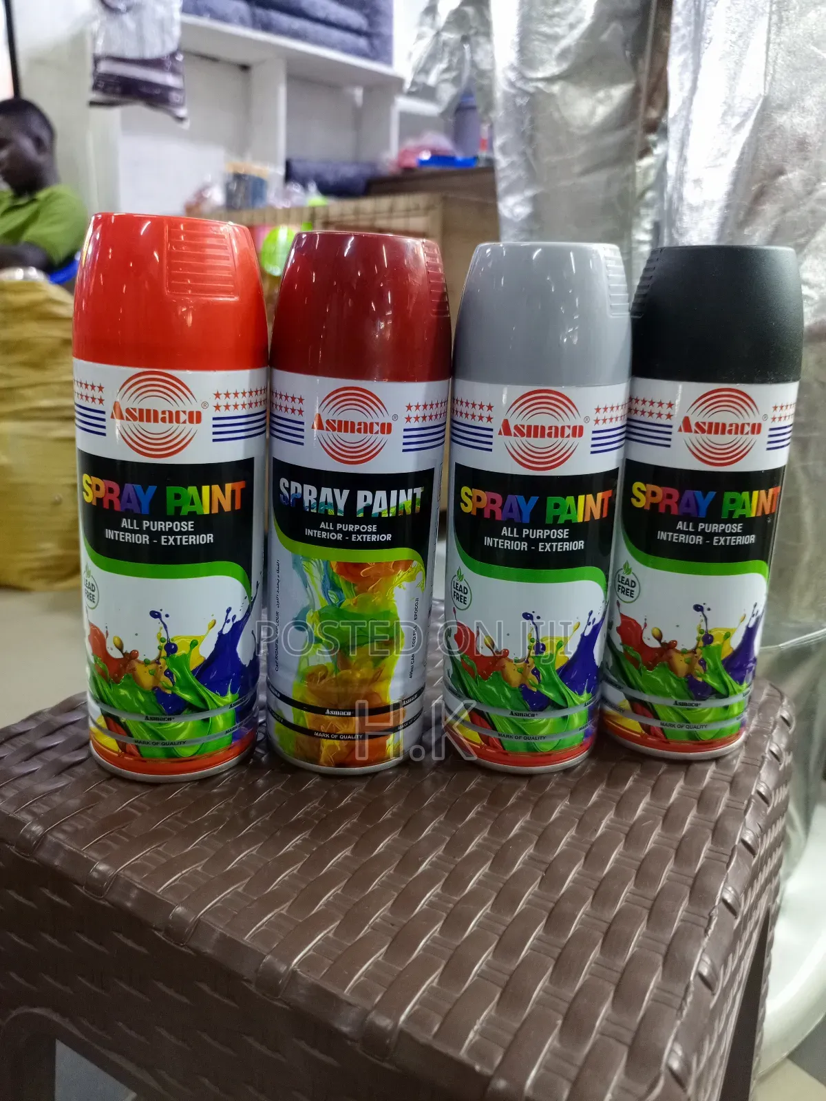 Asmaco Spray Paint.