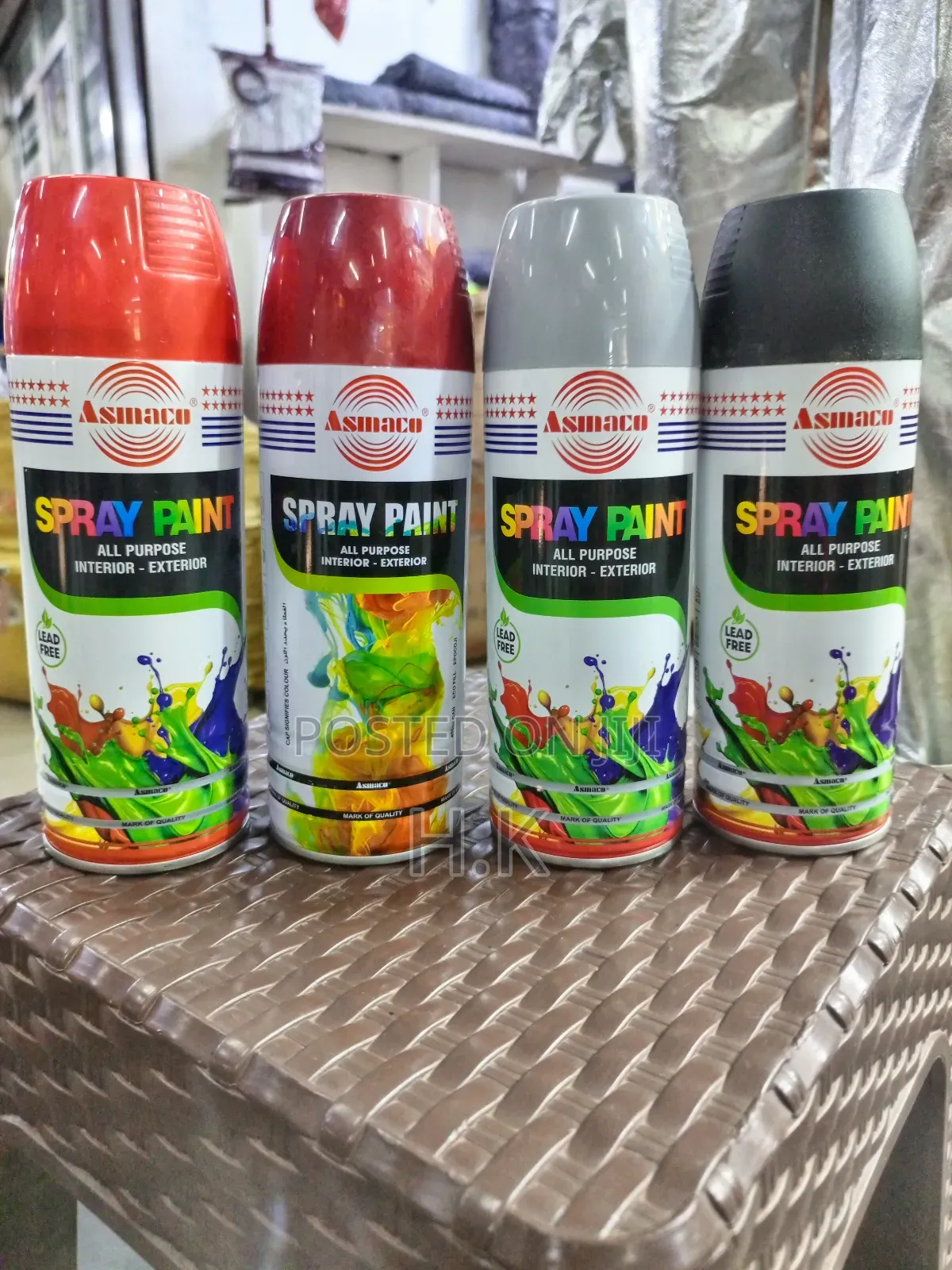 Asmaco Spray Paint.