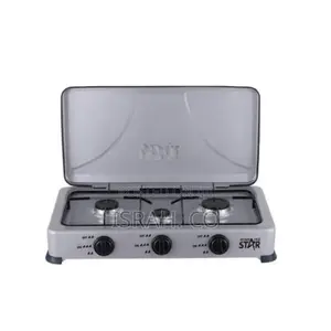 3 Burner Gas Stove Cooker Plate With Automatic Ignition