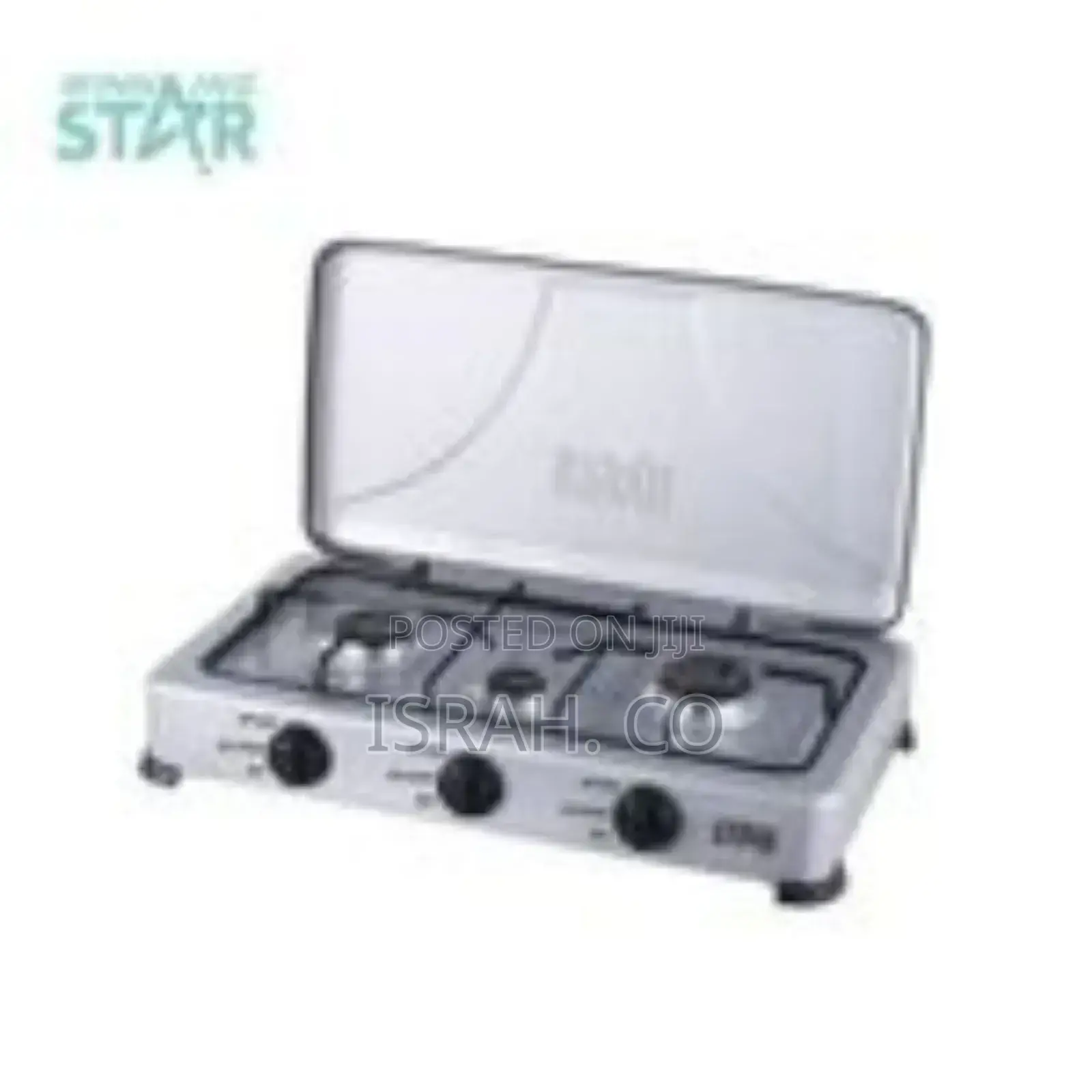 3 Burner Gas Stove Cooker Plate With Automatic Ignition