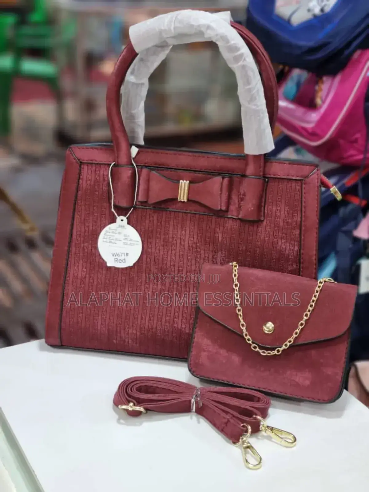 Xuan Lisa 3apc Leather Hand Bag