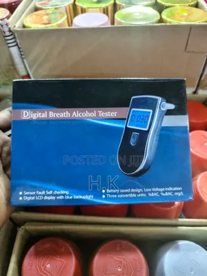 Digital Breath Alcohol Tester.
