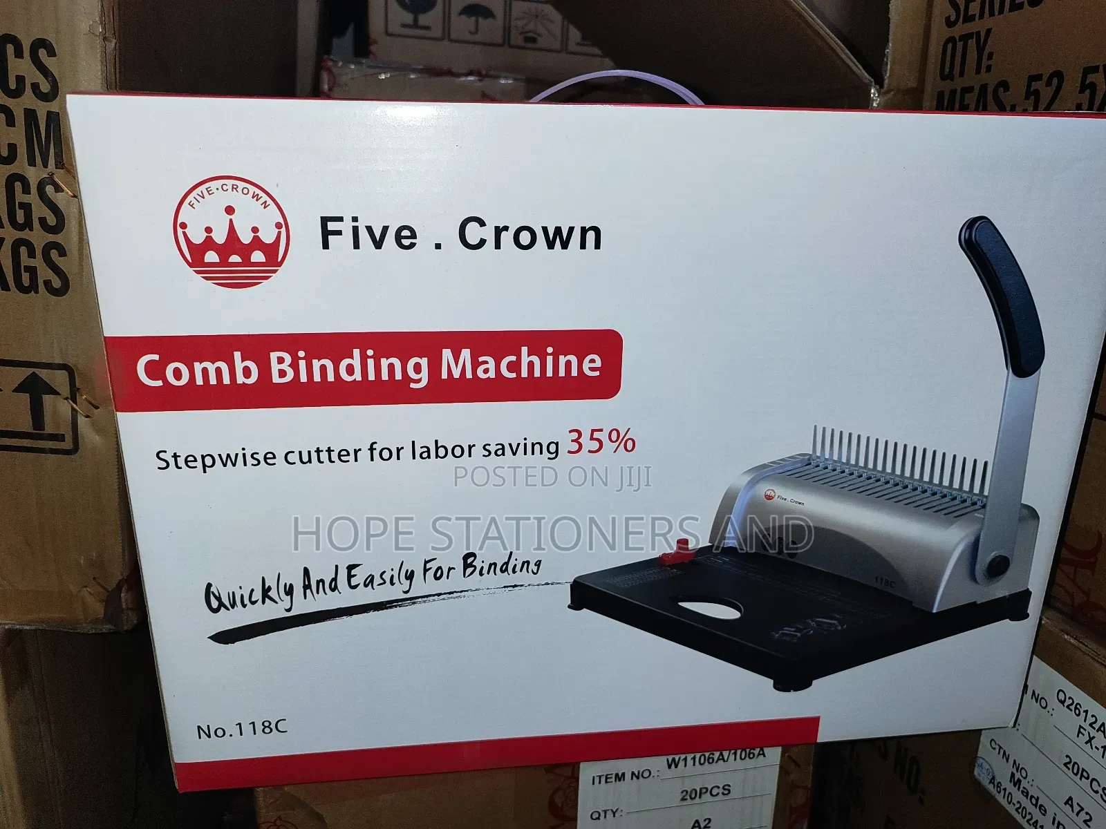 Binding Machine - Combo