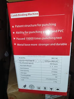 Binding Machine - Combo