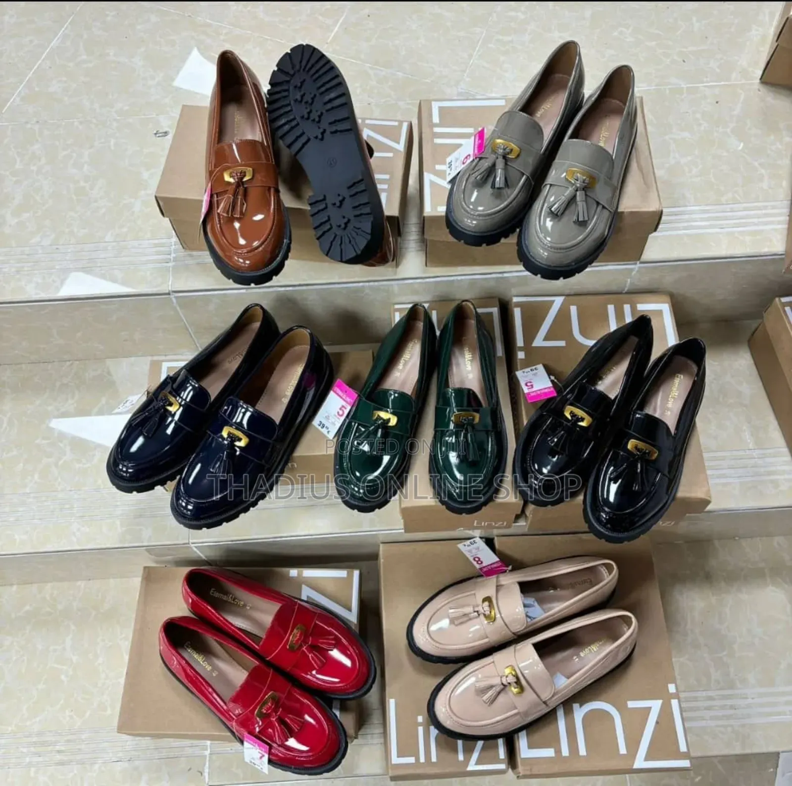 Ladys Classic Shiny Shoes