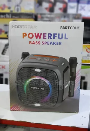 Hopestar Party One 80w RGB Wireless Bluetooth Speaker -Black