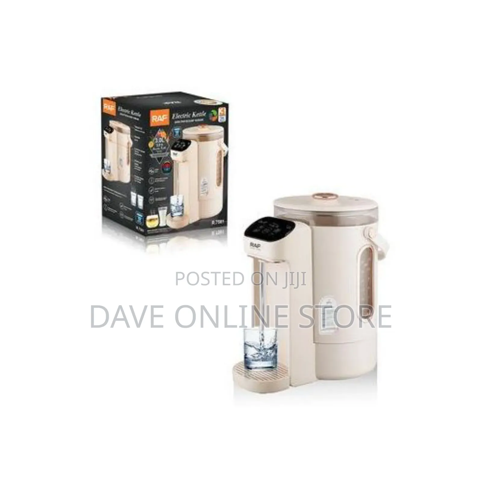 RAF 800W 3L Smart Electric Kettle Water Boiler