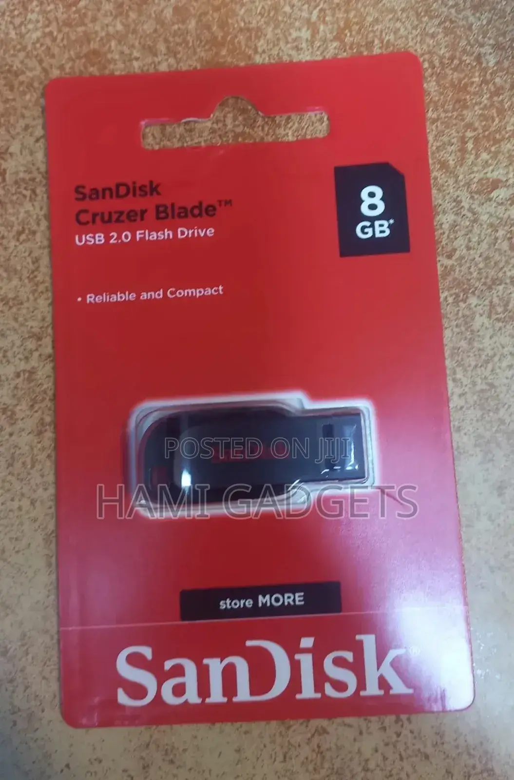 8gb Flash Sandisk Cruze Blade