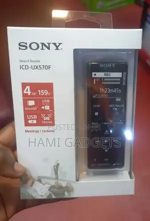 SONY Icd Ux570f Voice Recorder.