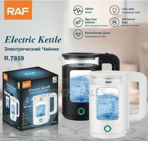RAF 2L Automatic Switch Off Cordless Glass Electric Kettle