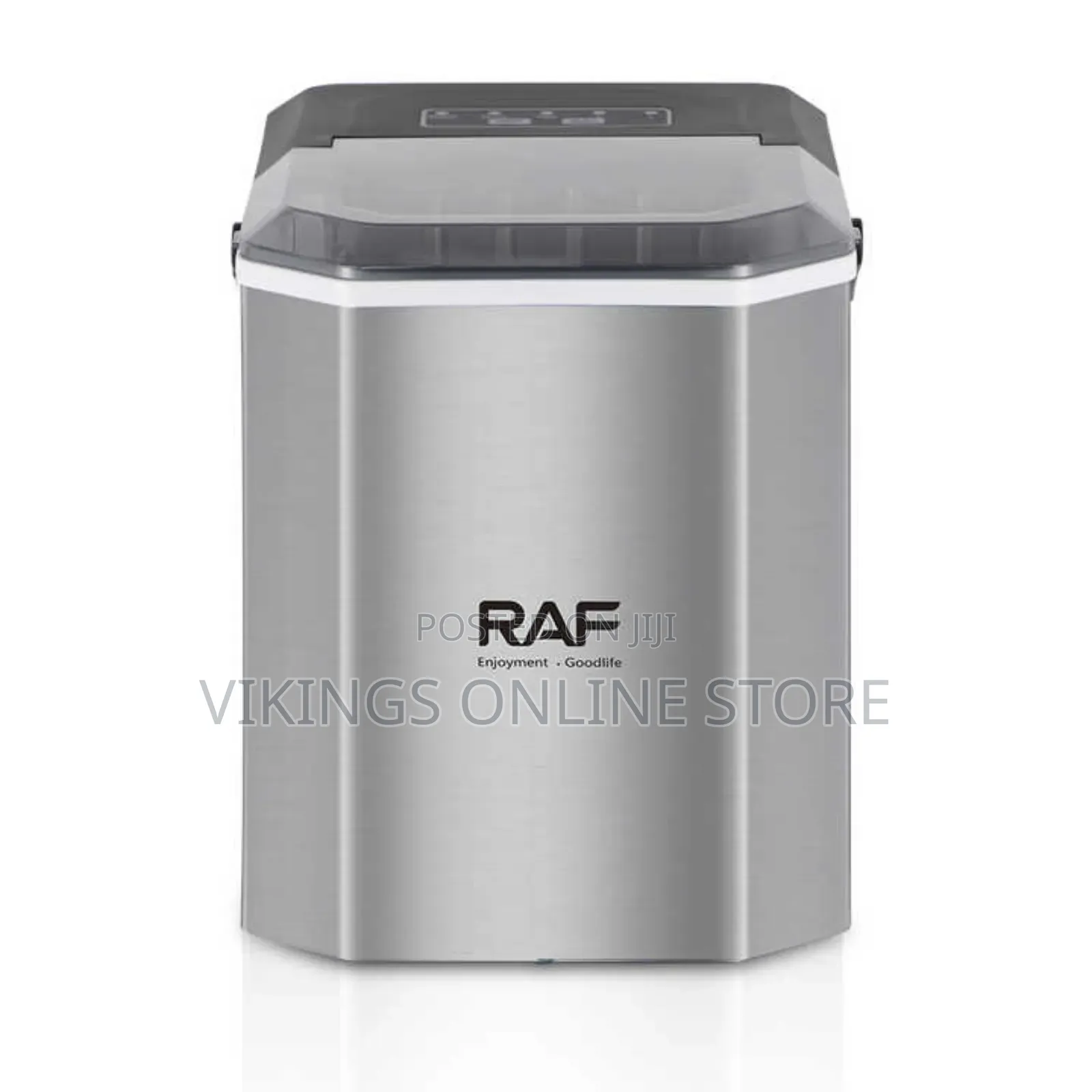 Raf Ice Maker With Handle 26lbs/24h Portable Ice Maker