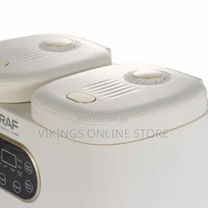 RAF Multifunction Double 2L Rice Cooker Pot 800w