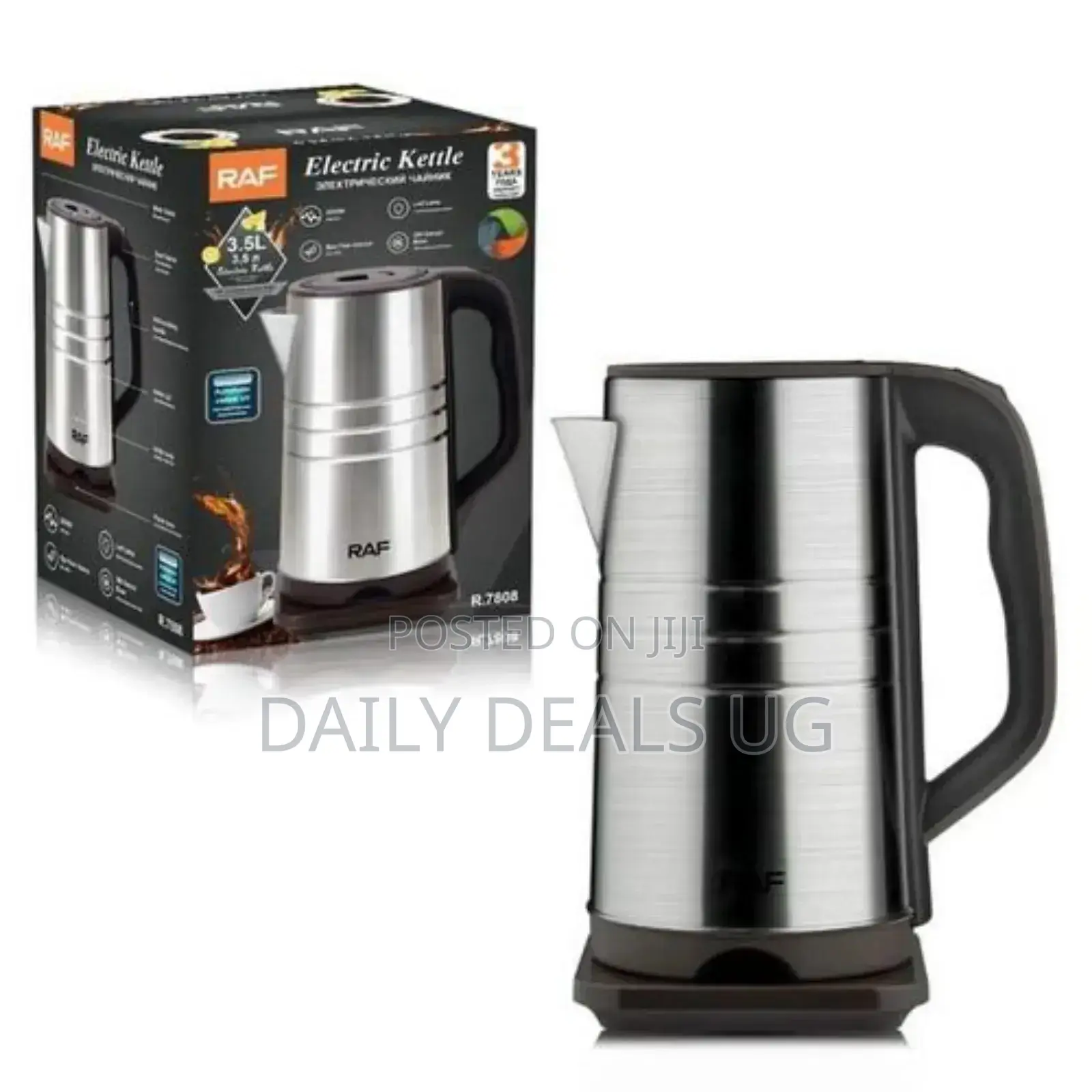 Stainless Steel RAF Kettle