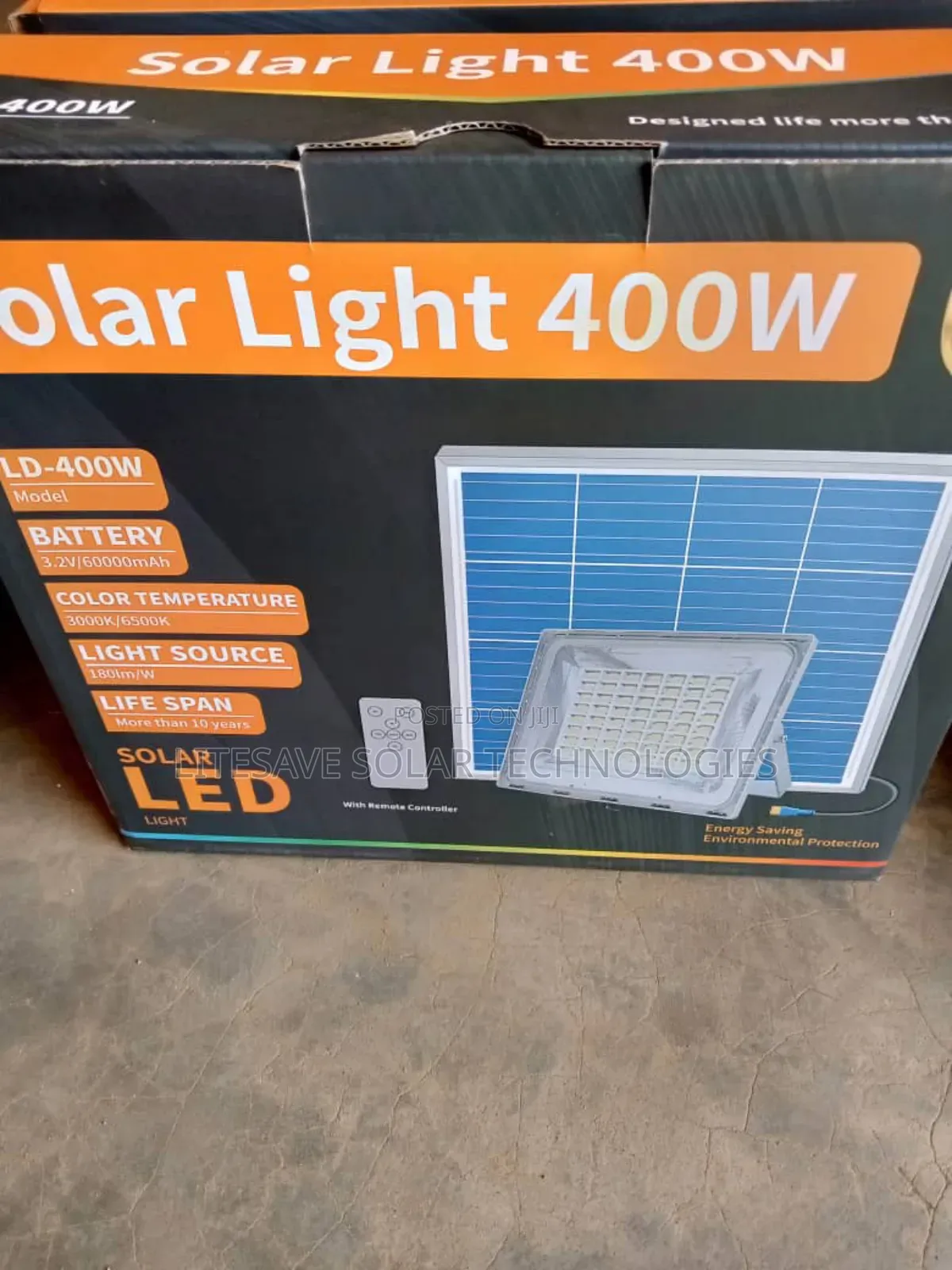 400w Solar Flood Light