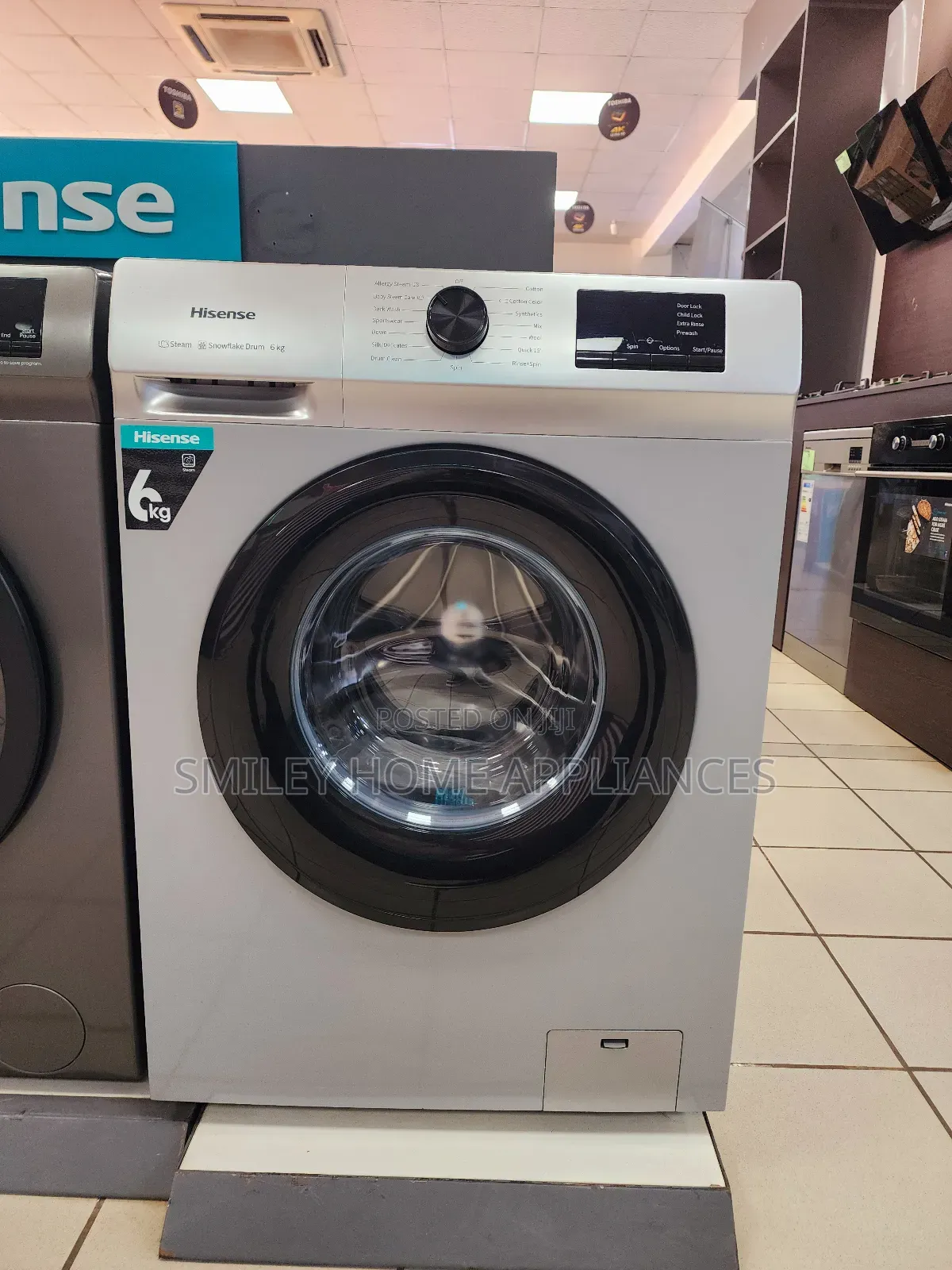 Brand New Hisense 6kg Front Loader Automatic Washing Machine