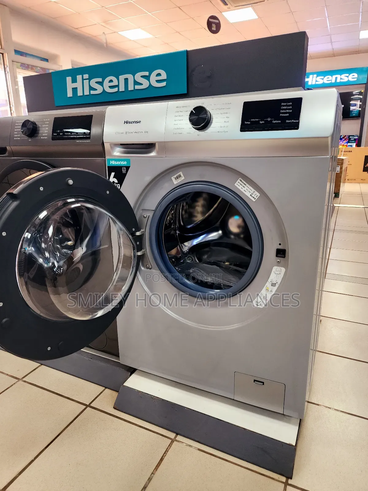 Brand New Hisense 6kg Front Loader Automatic Washing Machine