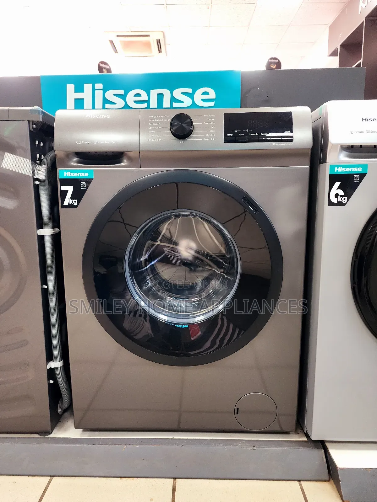 7kgs Hisense Front Loader Washing Machine at Reduced Price